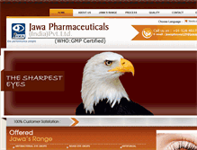 Tablet Screenshot of jawapharma.com